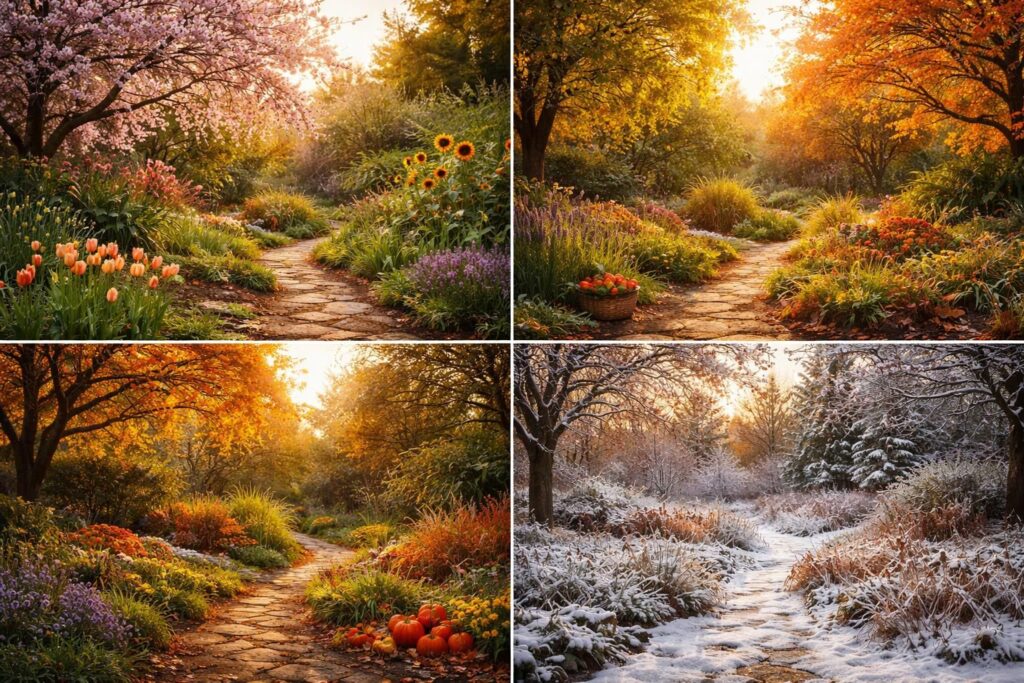 découvrez comment planifier et entretenir votre jardin en fonction des saisons pour un résultat durable et harmonieux tout au long de l'année.