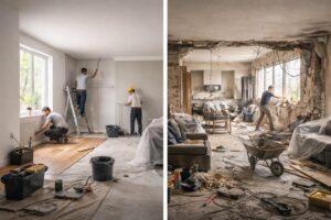 découvrez comment choisir entre rénover pièce par pièce ou tout en une fois, avec des conseils pour optimiser votre budget et votre temps.