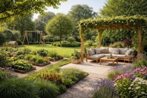apprenez à créer des zones distinctes dans votre jardin pour optimiser l'espace, structurer votre aménagement et sublimer votre extérieur avec style et fonctionnalité.