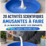 Des enfants réalisant une activité scientifique amusante à la maison