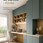 Un bureau accueillant et bien organisé avec des éléments de décoration inspirants et une lumière naturelle.