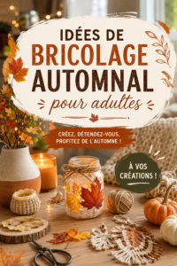 Un intérieur douillet décoré avec des créations automnales DIY