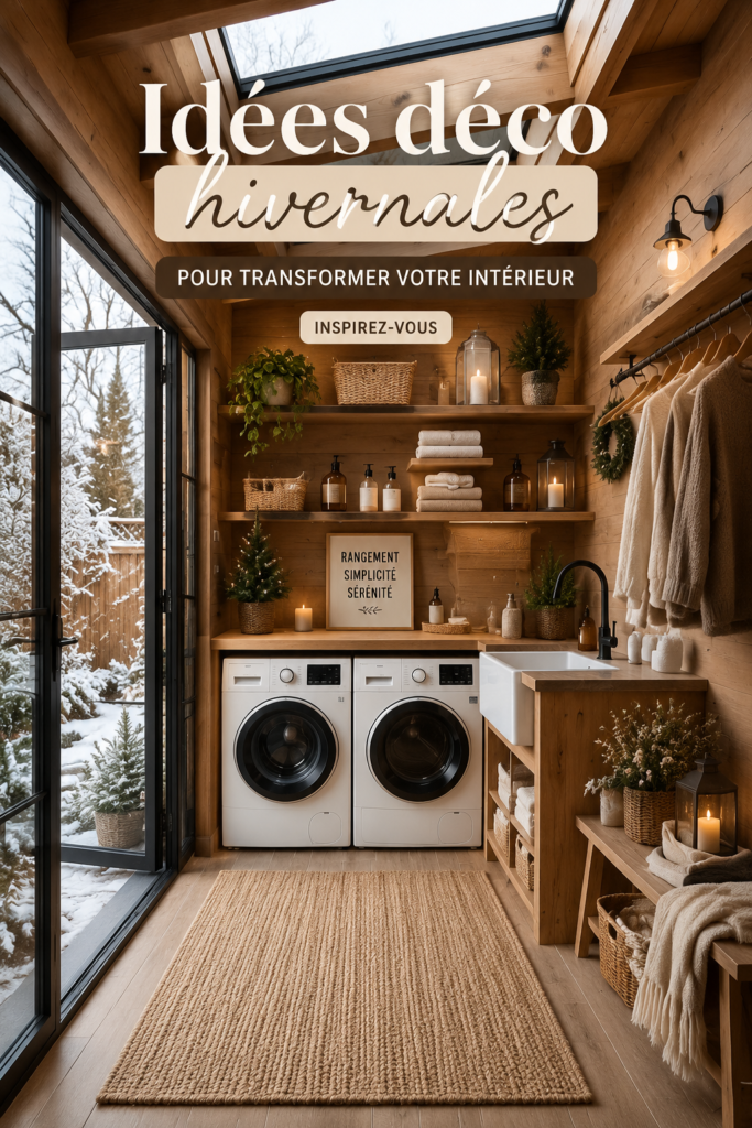 Un salon cosy avec des coussins doux et un feu de cheminée