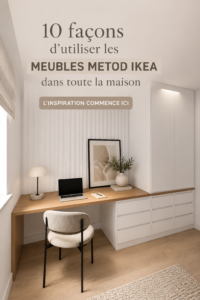 Un intérieur moderne avec des meubles IKEA METOD bien agencés dans une cuisine.