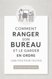 Bureau bien organisé avec des fournitures à portée de main