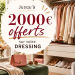 Dressing lumineux et organisé, prêt à être aménagé avec des aides financières