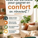 Un salon réaménagé pour plus de confort avec des meubles douillets et un éclairage chaleureux.