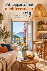 Un appartement méditerranéen avec décoration lumineuse et cosy