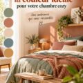 Chambre cozy avec des teintes chaudes et accueillantes.