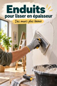 Mur avec enduit lissé, prête à être peinte pour un intérieur chaleureux.