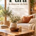 Intérieur accueillant avec des éléments en bois qui apportent chaleur et douceur.