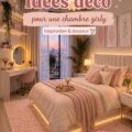 Chambre girly avec des touches féminines et chaleureuses