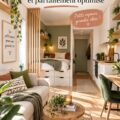 Un aménagement moderne et fonctionnel d'un petit appartement de 23 m².
