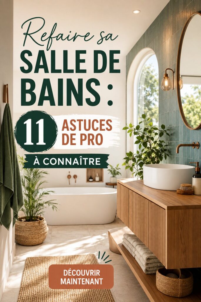 Salle de bains rénovée avec style et fonctionnalité, décor moderne.