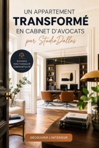 Appartement transformé en un cabinet d'avocats moderne et accueillant