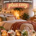 Chambre cosi avec des couleurs chaudes et lumineuses