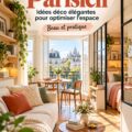 Petit appartement parisien avec une décoration élégante et chaleureuse.