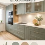 Une belle palette de couleurs pour décoration intérieure avec des nuances chaleureuses