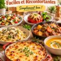 Recettes réconfortantes faciles préparées à la maison