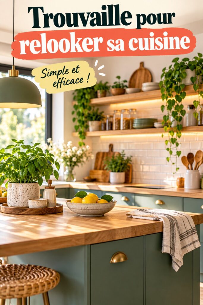 Transformation d'une cuisine avec des conseils DIY