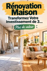 Idées de rénovation intérieure pour un investissement durable dans votre maison.